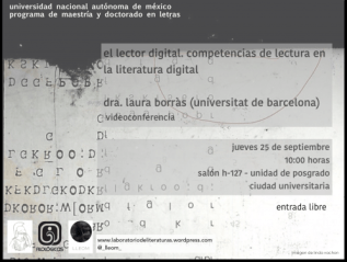 El lector digital. Competencias de lectura en la literatura&nbsp;digital