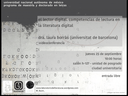 El lector digital. Competencias de lectura en la literatura&nbsp;digital