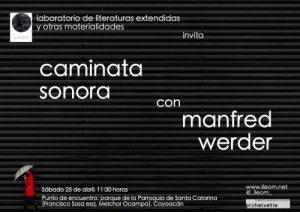 Caminata con Manfred Werder: tejiendo el camino por nuevos espacios ya&nbsp;transitados