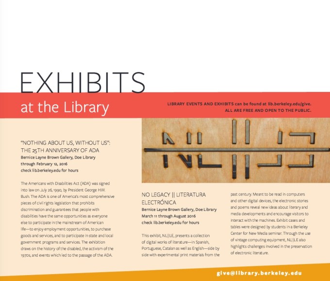 No Legacy, Library, Fiat Lux PR