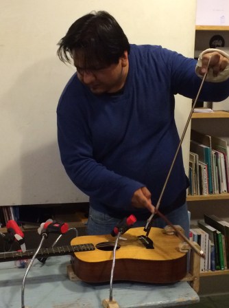 Fernando Vigueras, guitarra extendida, Seminario Itinerante III