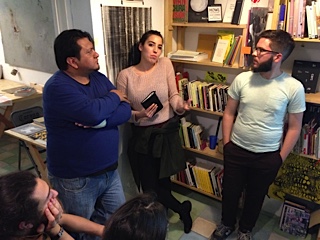 Fernando Vigueras, Cinthya García Leyva y Jacob Wick, Seminario Itinerante III, lleom