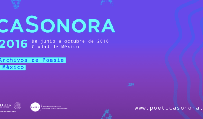 PoéticaSonora | México&nbsp;2016